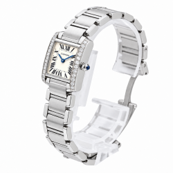 Cartier Tank Française Small W4TA0008 Stainless Steel Watch